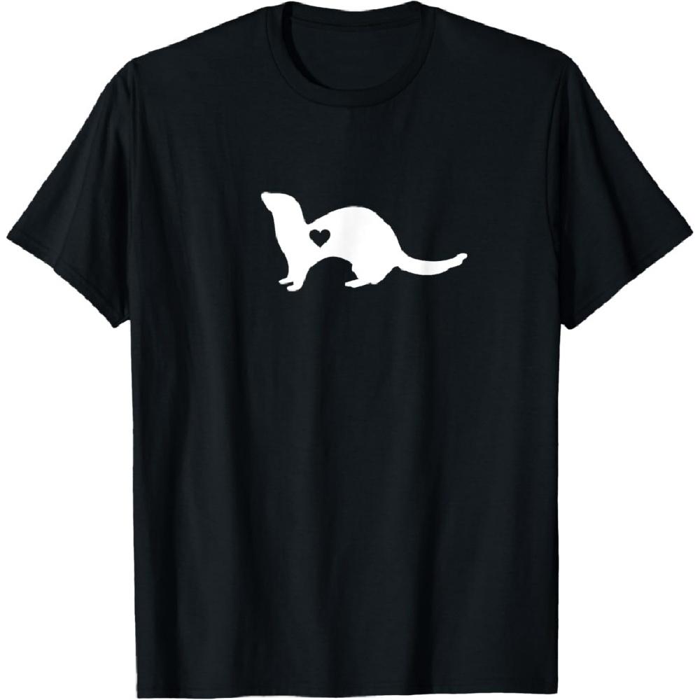 Ferret Lover Gift Ferret Pet Owner T-Shirt S
