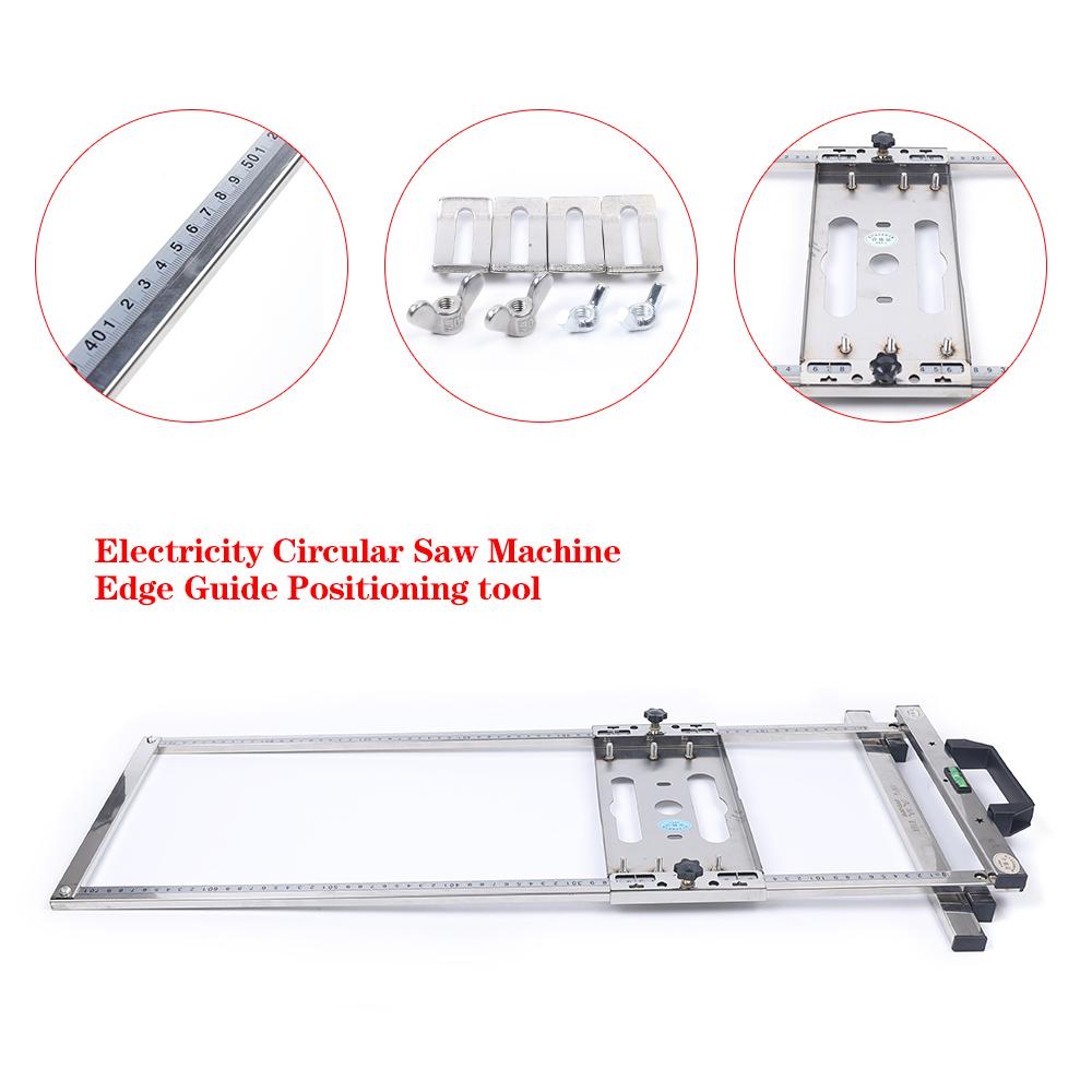 Circular Saw Guide Tool Track Rail Woodworking Edge Positioning Cutting Tool, for Cutting Wood, Plasterboard, Tile, Etc