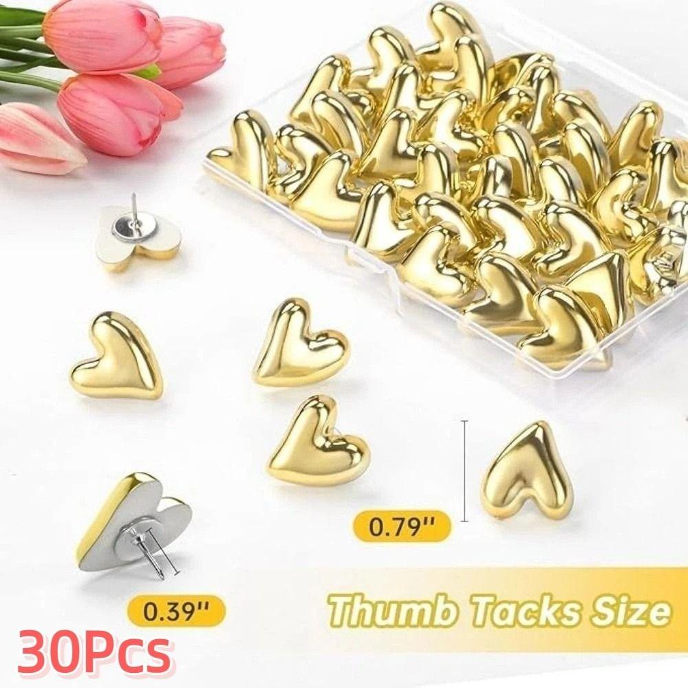 Macaron Irregular Heart Shape Pushpins 3D Thumb Tacks Board Thumbtack  Photo Wall Decor