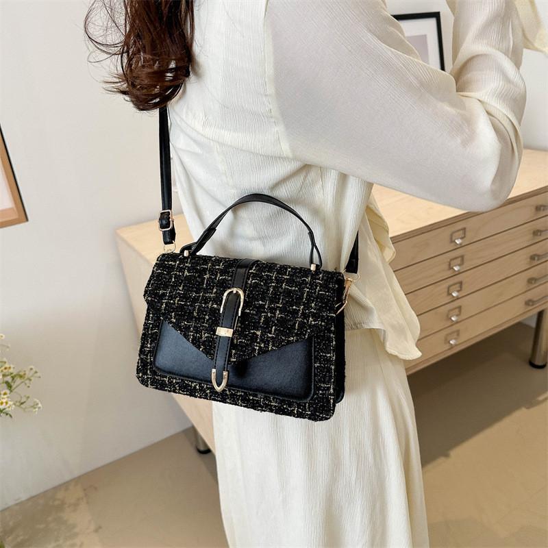 Stylish Summer Small Square Bag With Chain Strap Trendy Pu Handbag For Women