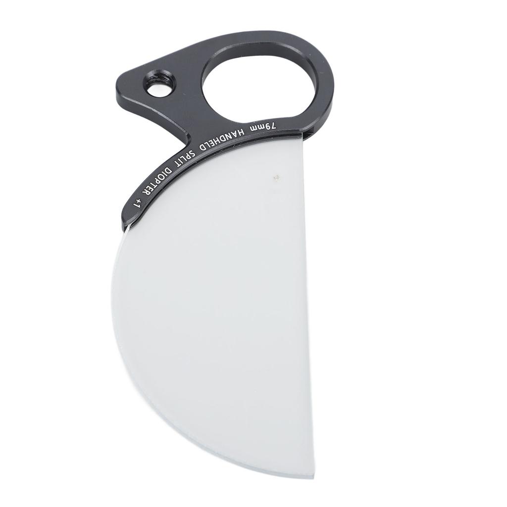 Handheld Split Diopter Filter 79mm Foreground +1 Blur Optical Glass Waterproof MRC Coating Special Effects Camera Filter