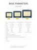 LED Strong  Solar Charging Floodlight Outdoor Emergency Site Power Outage Tent Camping Stall Portable Household Lamps