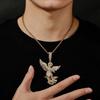 Angel Pendant Necklace Classic Unique Gold Plated Jewelry