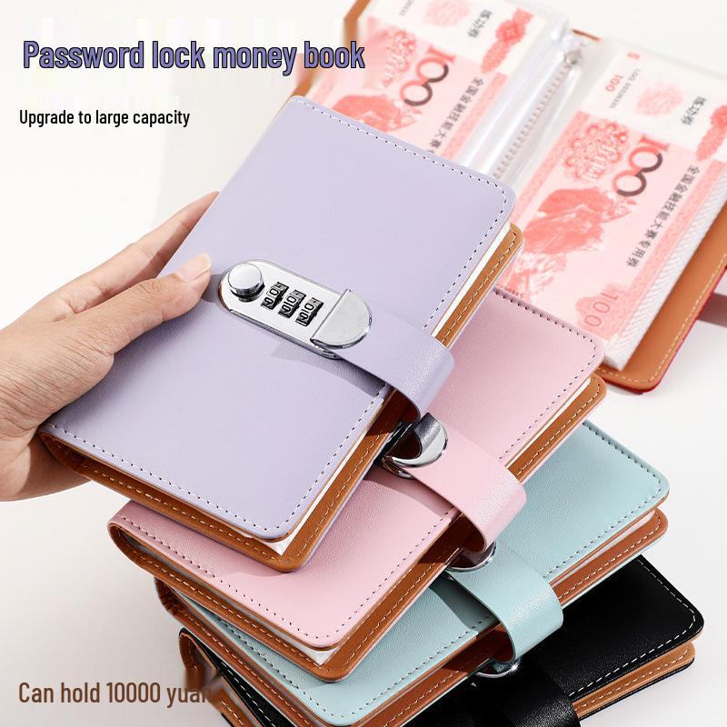 International Lockable Cash Savings Wallet & Banknote Album