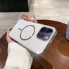 For iPhone 14 Pro Max Case Compatible with MagSafe Clear Slim PC Phone Back Cover