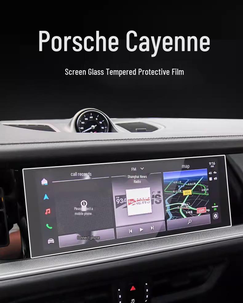 Porsche Cayenne Dashboard Screen Protector (Fits 26 Models)