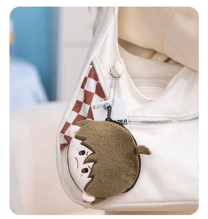 Hluboký Vesmír Sakamoto Haikyuu!! 2D Anime Plyšový přívěsek Panenka