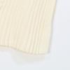 2025 Spring/Summer Women's Sexy Off-the-Shoulder Knitted Vest – Irregular Design, Slim Fit, Pure Desire Top