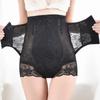 Lace Flower Butt Lifter Briefs High Waist Slimming Buckle Shapers Postpartum Body Shapers  Female