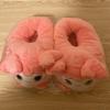 [USED] TWICE LOVELYS Plush Slippers Momo