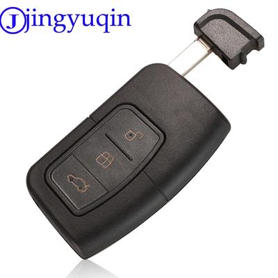 Jingyuqin Remote 3b Car Key Case Cover Fob For Ford Smart Key Shell With Small Key Fob Blank