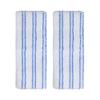 Replacement Cleaning Pads 2PCS for Vaporflexi Brush with Microfiber Mop Cloths Compatible with For Eco Pro 3.0