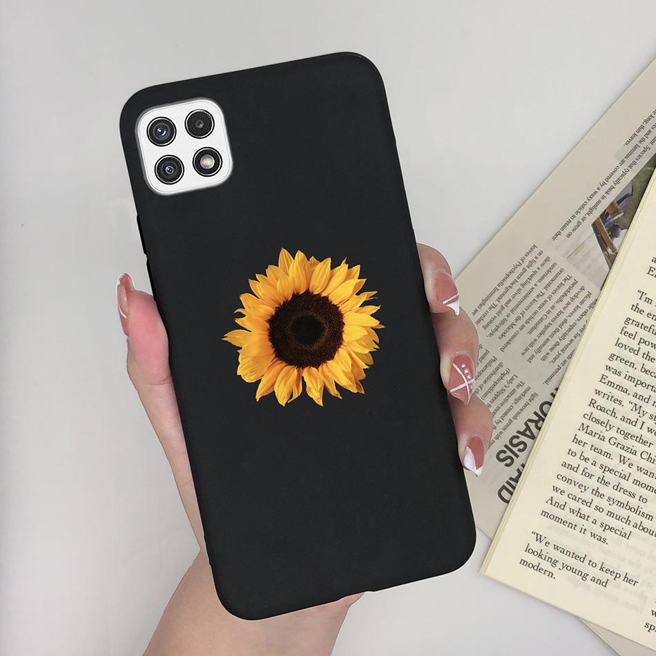 For Samsung Galaxy A22 A22s F42 5G Case Cute Avocado Silicon Back Soft Phone Cover For Samsung A 22 A 22s F 42 5G Colorful Shell