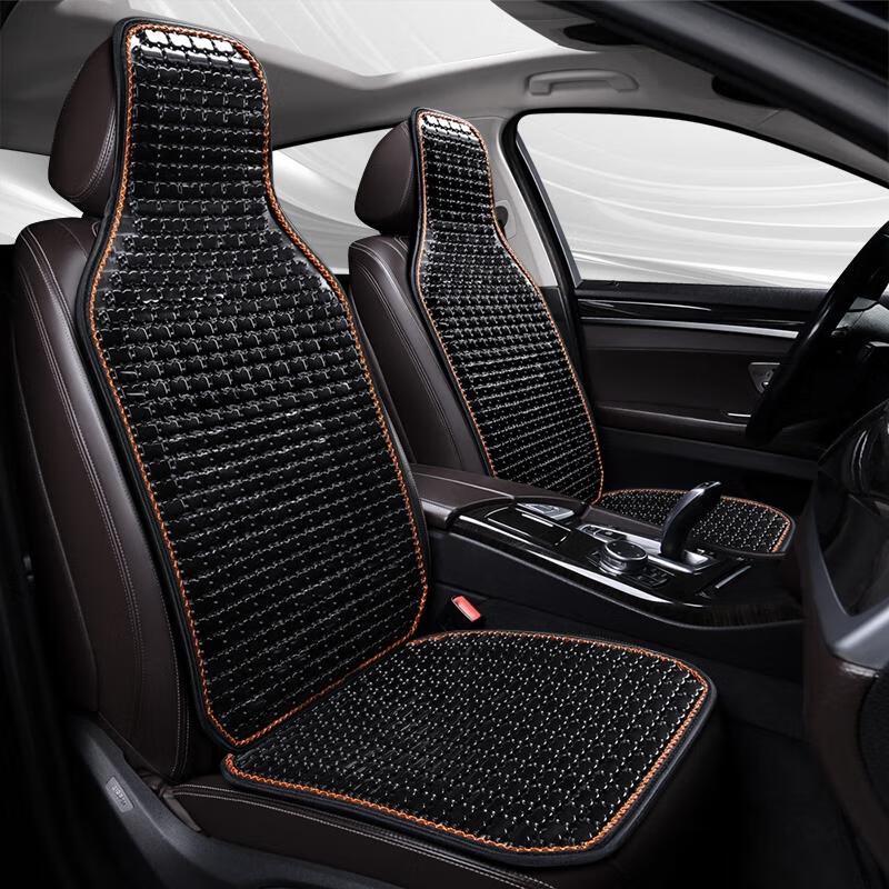 HANDUNYOU Resin Jade Summer Cooling Car Seat Cushion Set