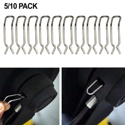 Säkra Fjäderklämmor för Karcher K3 K4 K5 K6 Högtryckstvättar 304 Stål