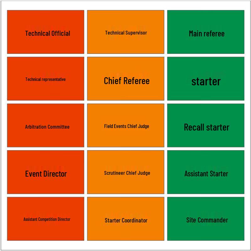 CENYA Referee & Official Armband Set