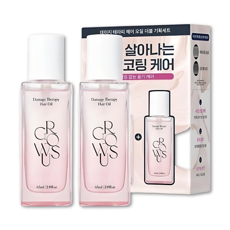 [GROWUS] [1+1] Damage Therapy Hair Oil 65ml * 2EA