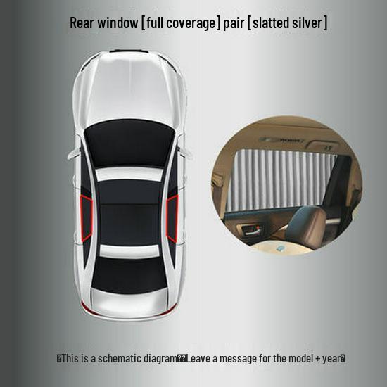 Volkswagen Tiguan L Interior Sunshade Curtain for Heat Insulation and Privacy