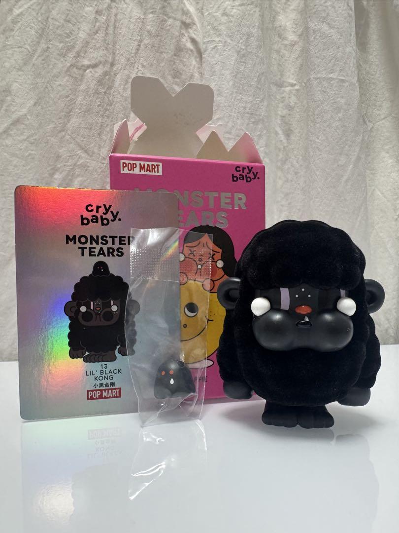 

[USED] POP MART CRY BABY MONSTER TEARS Black