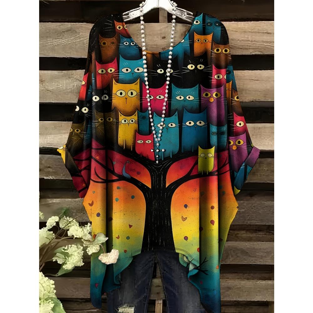 

Женская футболка с градиентным леопардовым принтом, 3D, со смешными животными, в повседневном стиле для отпуска, с неровным низом, круглым вырезом и короткими рукавами, женская одежда 5XL