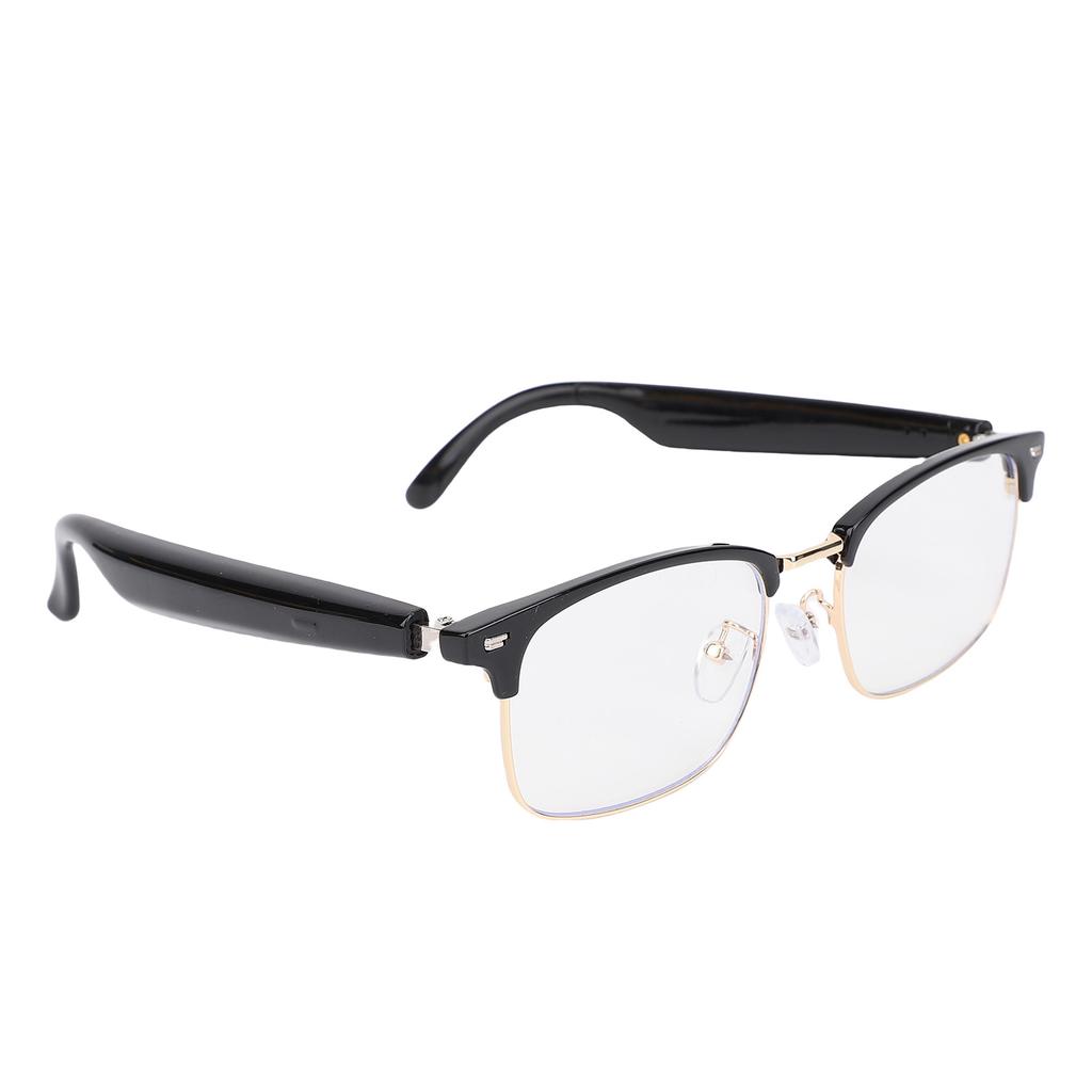 KI Übersetzung Smartbrille 100+ Sprachen Echtzeitübersetzer Bluetooth Brille Eingebautes Mikrofon und Lautsprecher für