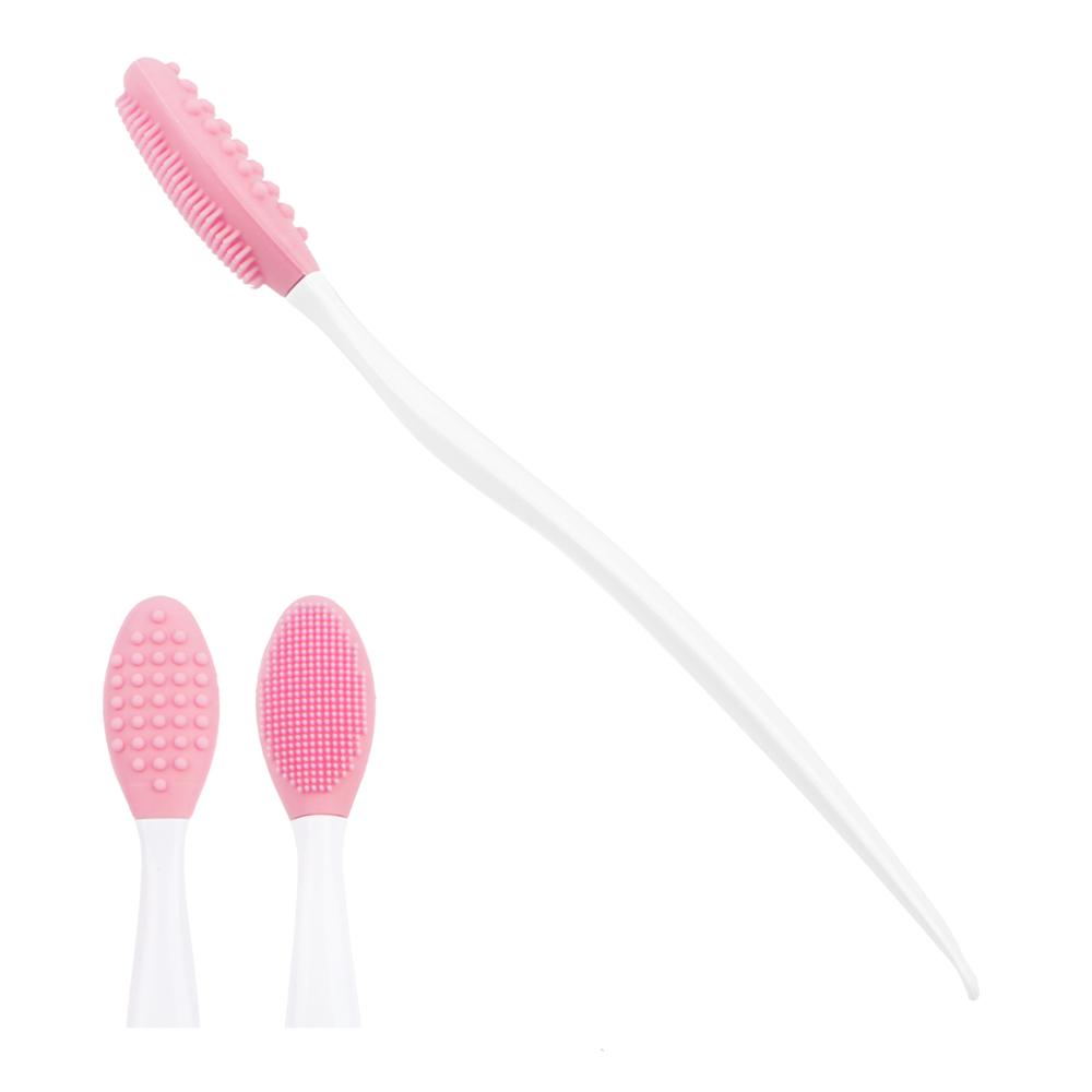 Facial Cleansing Massage Brush Hand-held Silicone Facial Care Cleaning Brush To Remove Horny Acne Remove Blackhead Makeup Tools