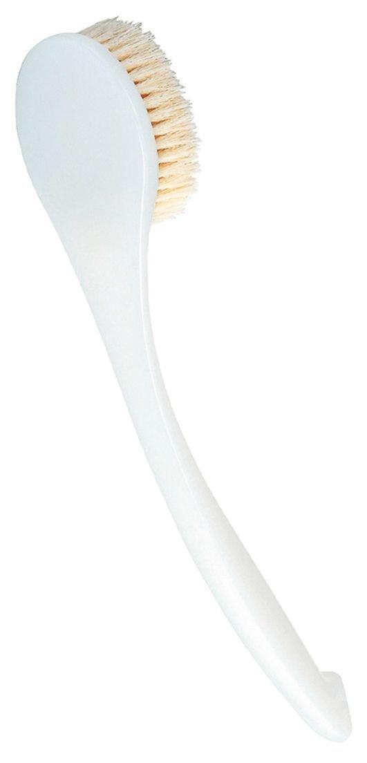 Marna Soft Body Brush in Soft Bath Body Brush B250 (Made Japan/Nylon Bristles) белый