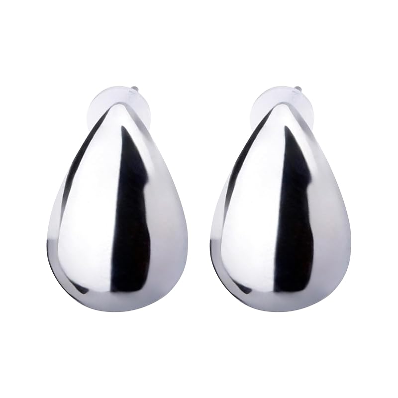 

LOKUMI earrings made in Japan Pt900 platinum post Compatible with metal allergies drop platinum ladies simple Smaller Small size Popularity nickel