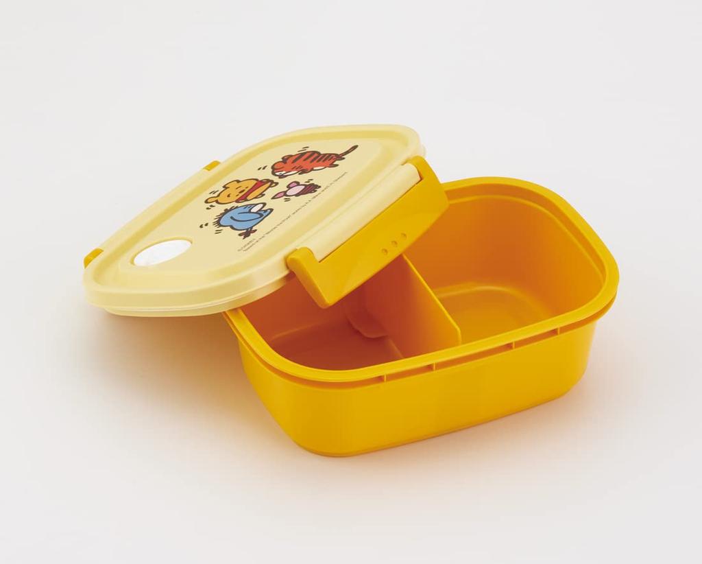 Skater Kanahei Disney Winnie the Pooh Bento Storage Made in Box, 550ml, Microwave-Safe, Container, Japan, XPM4-A
