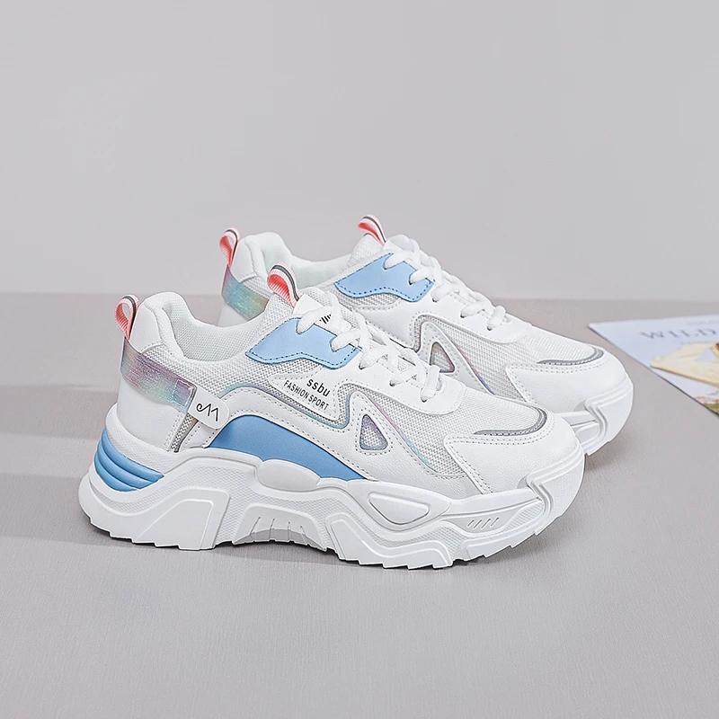 2025 Sneakers Donna Piattaforma Scarpe Piatte Scarpe Donna Verdi Scarpe da Ginnastica Casual Sneakers Chunky Donna Scarpe Donna