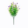9/10/12 Piece Outdoor Artificial Flower Set - Suitable for Garden, Living Room, Balcony, Lawn, Porch, Window, or Courtyard Decor