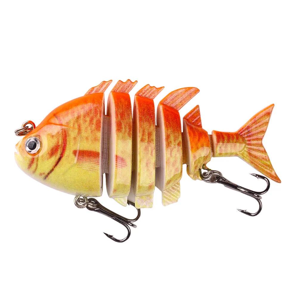 Fishing Lures Multi Jointed Swimbait Crank Bait Slow Sinking Bionic Artificial Bait Freshwater Saltwater Trout Bass Fishing Acce