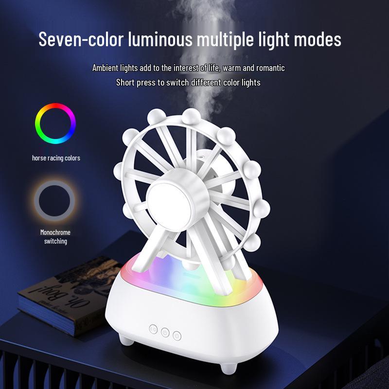 Silent Atmosphere Humidifier: Large-Capacity Home Aromatherapy for Bedrooms, Babies, & Expectant Mothers