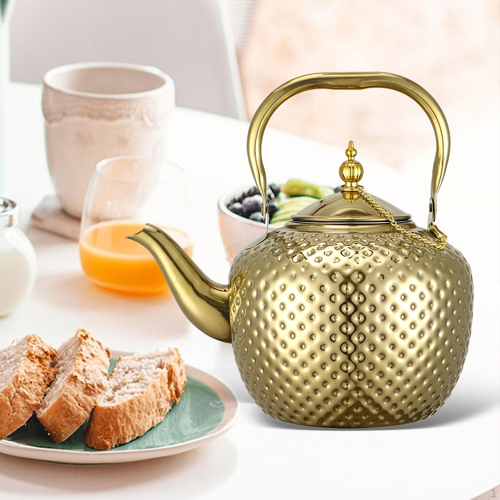 

Индукционный газовый чайник из нержавеющей стали, чайник, кофейная плита, чай, свободный подарок 1.5L