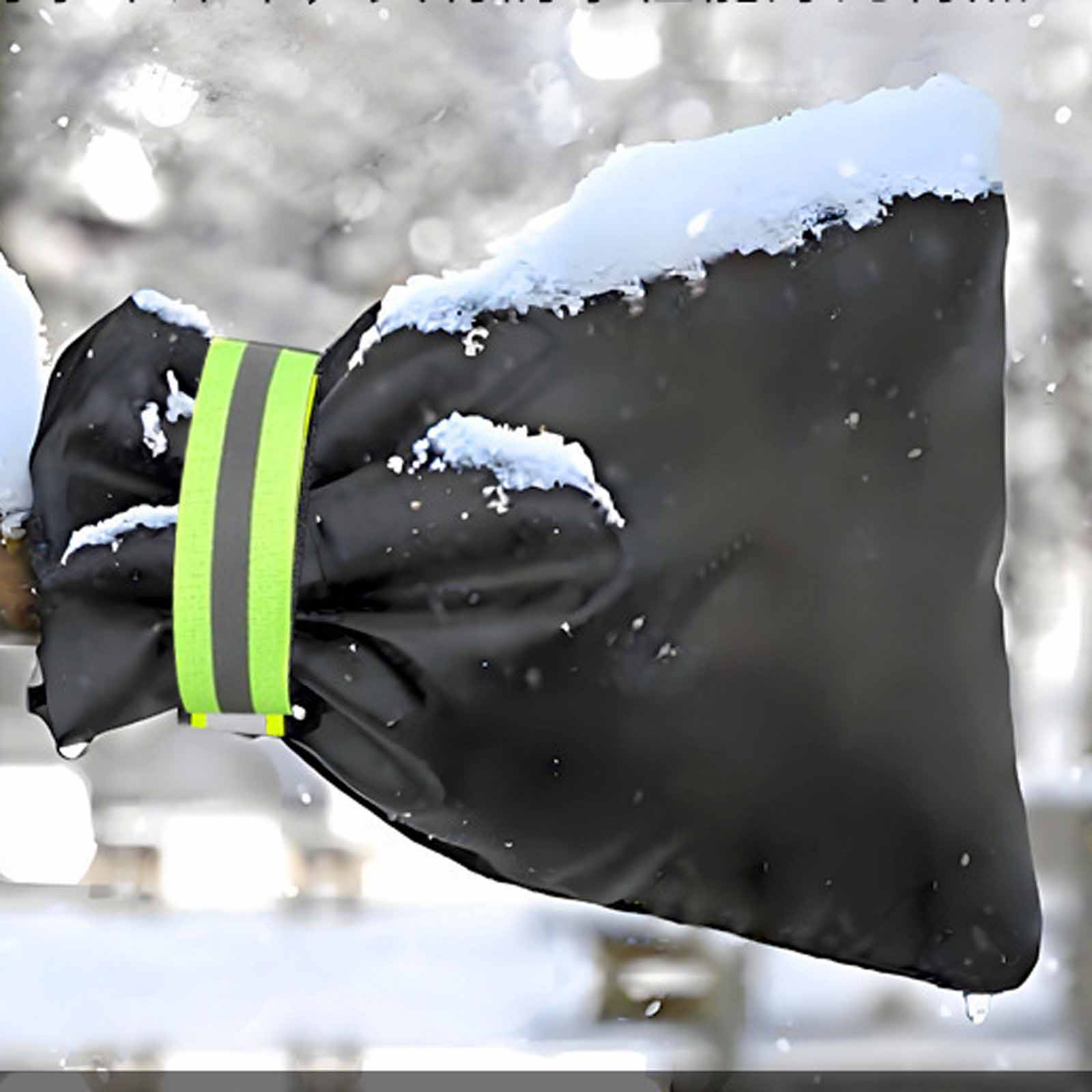 

Outdoor Faucet -Freezing Cover – Thermal Insulation Bag & Protective Sleeve for Garden, Yard & Home Plumbing S чёрный