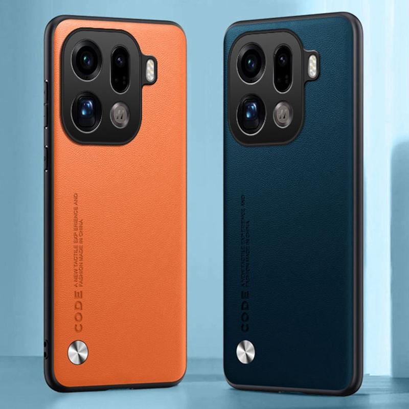 Luxury PU Leather Case For OPPO Find X9 Pro Back Cover Silicone Shockproof Full Protection Phone Case For OPPO FindX9 Pro 5G