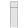 Bathroom Cabinet with Door White 30.5 x 30 x 101 cm Engineered Wood