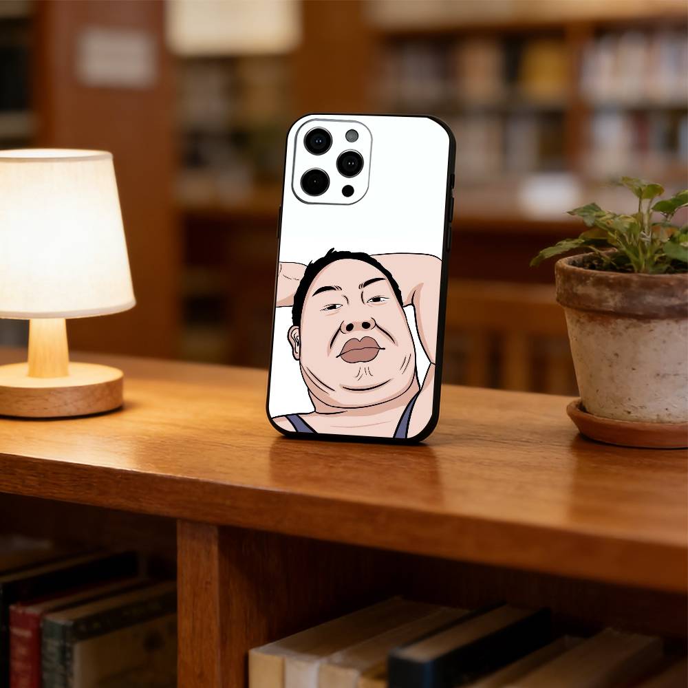 Silly Cartoons  Phone Case For iPhone 17,16,15,14,13,12,11 Plus,Pro Max,XS,Soft Silicone Black Cover