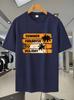 Summer Paradise Go Holiday Graphic T-shirt - Casual & Breathable Mesh Back