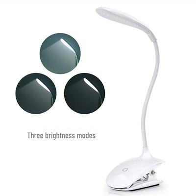 LED-Klemm-Schreibtisch- und Nachttisch-Leselampe für Studium und Arbeit