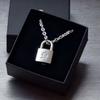 Modische Kreative Metallschloss Halskette Gleich Wie Huang Xuanchen'S Stil Punk Halskette Männer Frauen Schmuck Fans Geschenke
