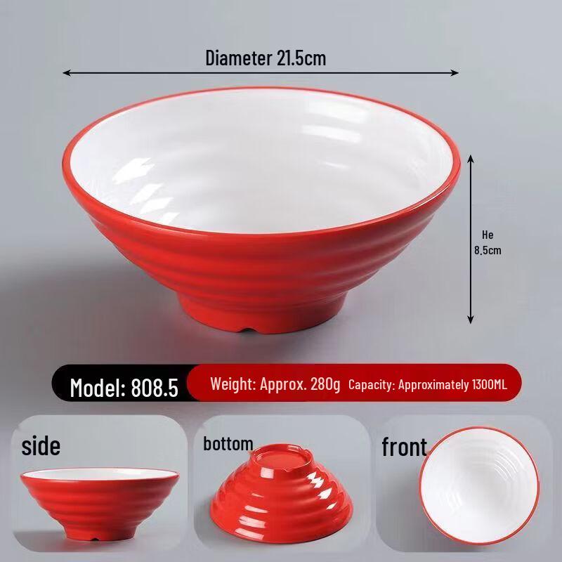 High-Temperature Melamine Noodle Bowl
