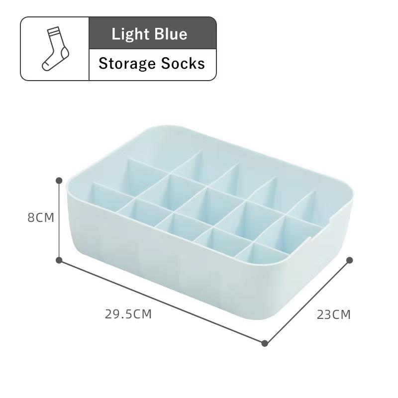 

1/10/15 Сетчатый пластиковый разделитель для нижнего белья, ящик для хранения с крышкой, органайзер для шкафа в спальню, ящик для одежды, бюстгальтера, носков, коробки, контейнера