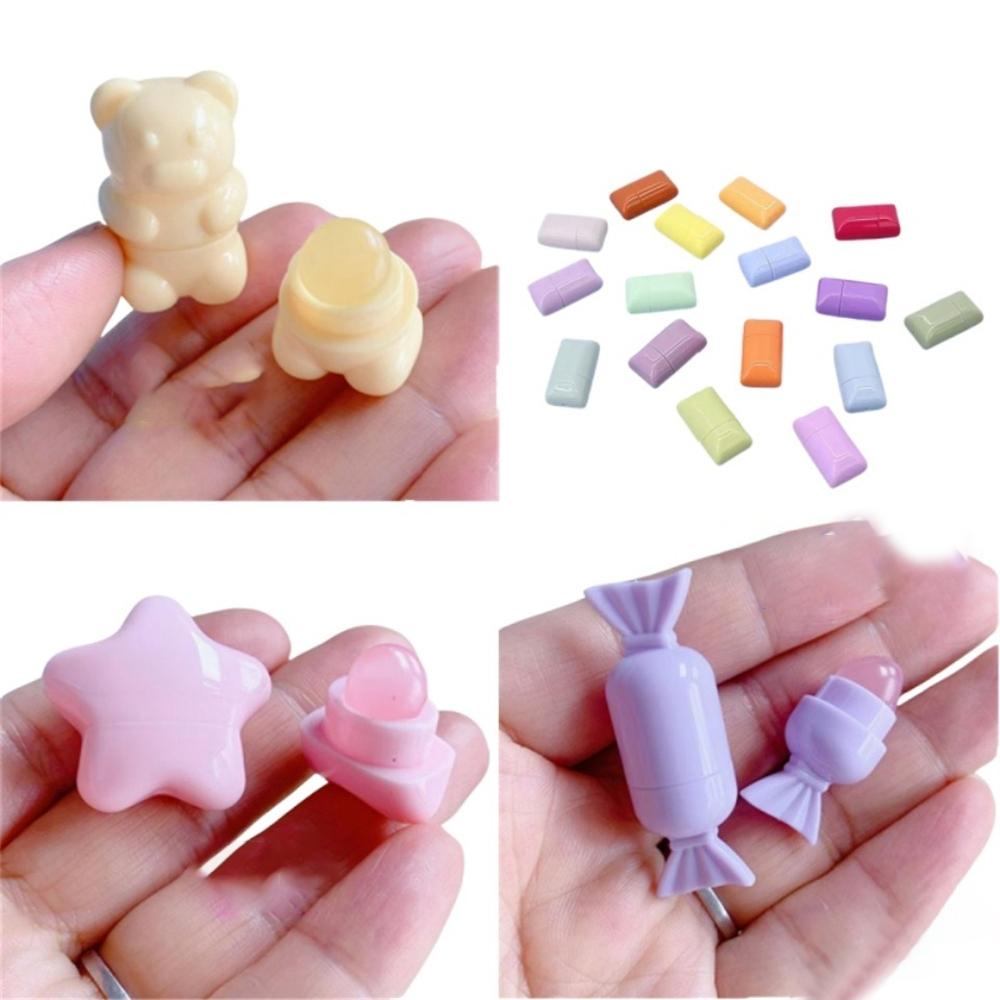 Mini Pennello Labbra in Silicone Angolato a Fumetti Pennelli Correttore Balsamo Labbra Lucidalabbra Pennelli Correttori Pennelli Trucco Strumenti Cosmetici