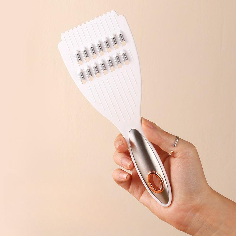 Multi-Functional Vegetable Slicer & Sharpener - Manual Food Cutter for Potatoes, Carrots,Fruits - Durable Plastic Kitchen Gadget