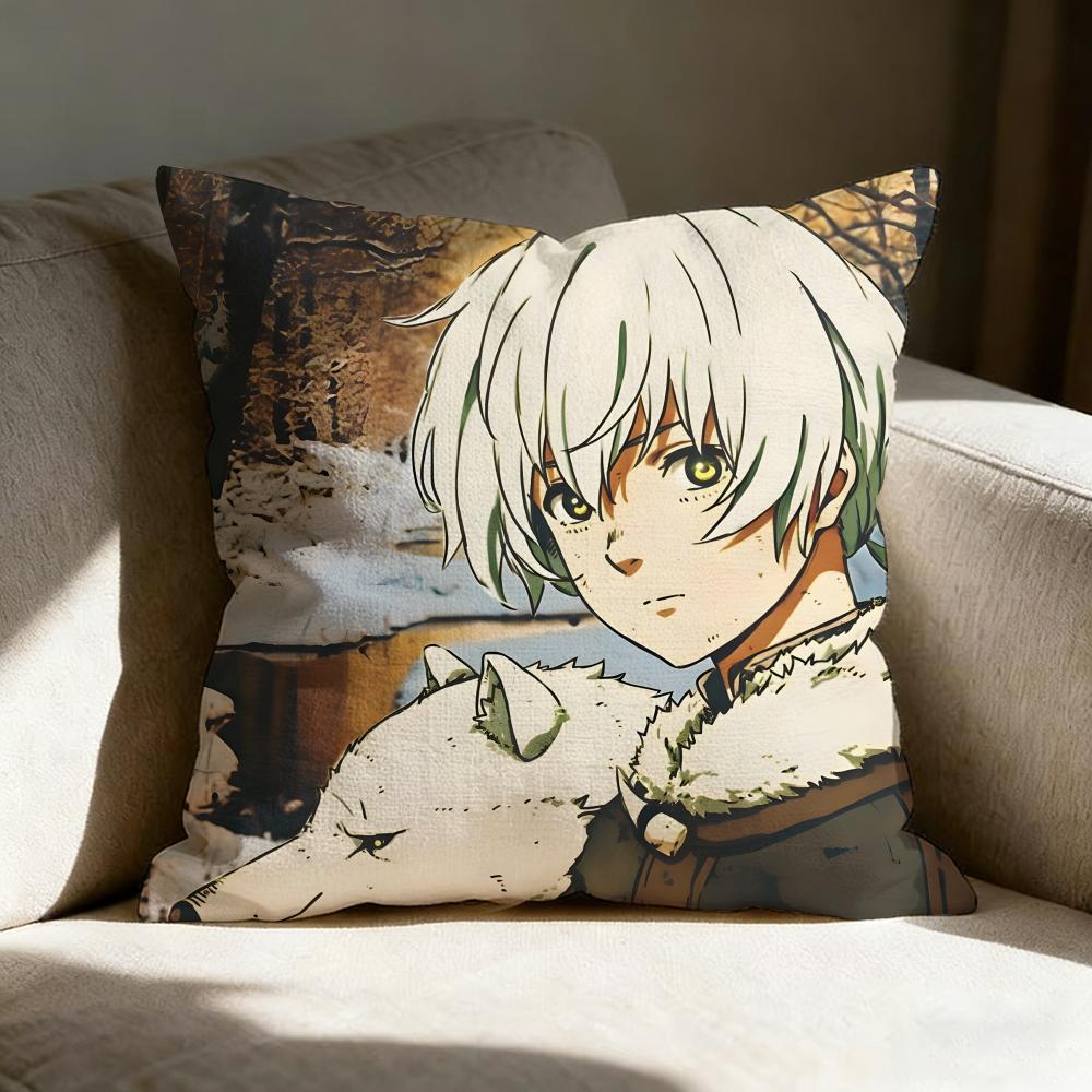 Pillow Case Linen Pillow Covers Cover For Couch Living Room Bench Patio Floor Linen Home Decor To YYour EEternity Anime