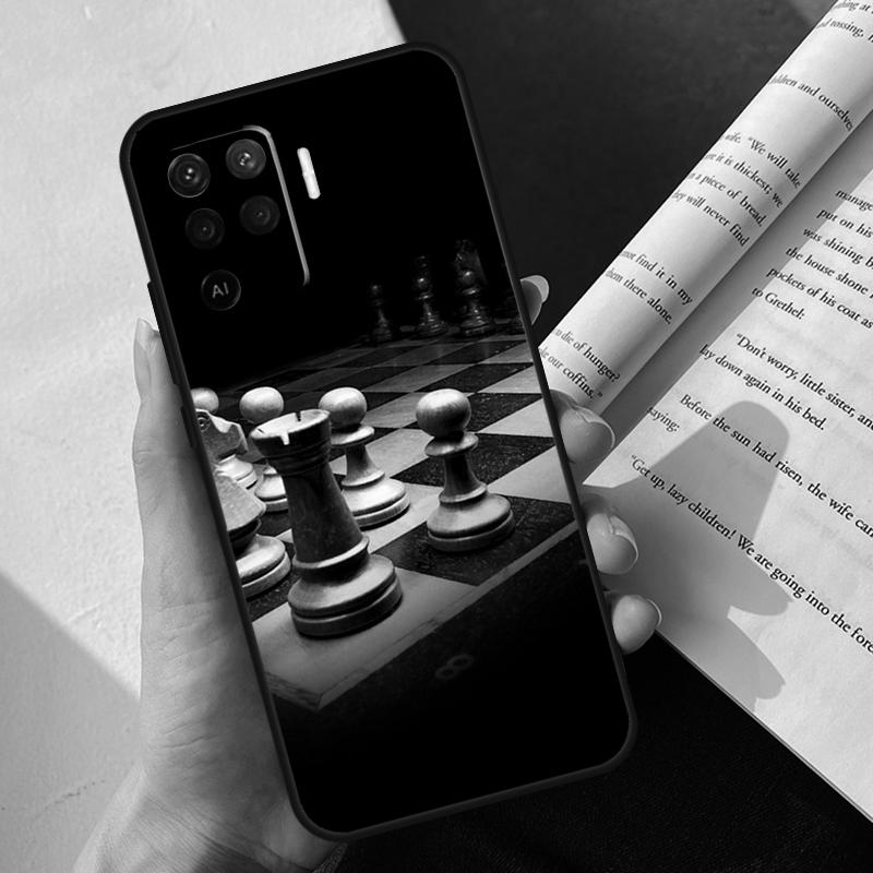 

Chess Case For Oppo A74 A57 A17 A77 A18 A38 A58 A78 A98 A54 A94 A80 A60 A40 A96 A76 A16 A15 A5 Pro OPPO A15