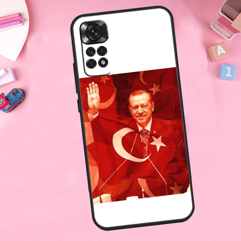 Turkey Recep Tayyip Erdogan For Xiaomi Redmi Note 13 14 9 10 11 12 15 Pro Plus Phone Case For Redmi 15 C 14C 10C 12C 13C
