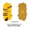 Pure Gold "Princess Luck" Phone Sticker – Wealth & Treasure Gold Leaf Design for Prosperity & Fortune