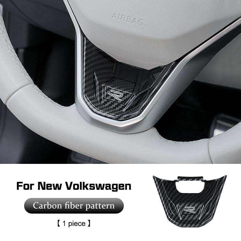 2026 Hot For Volkswagen VW New R R-Line Logo Car Steering Wheel Decoration Cover Accessories For VW Polo Golf MK4 Passat Tiguan